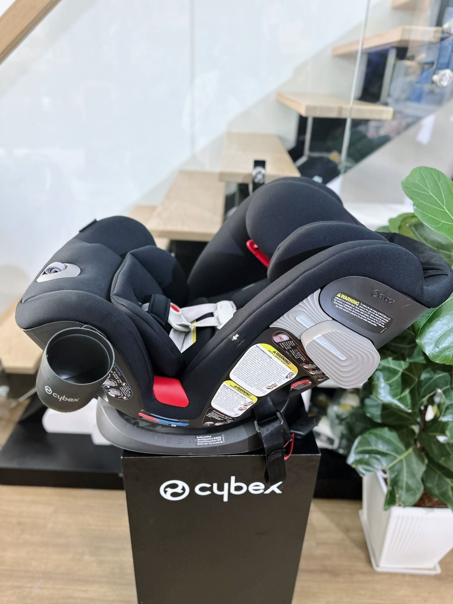  GHẾ NGỒI ÔTÔ CYBEX ETERNIS S -  LAVASTONE BLACK 