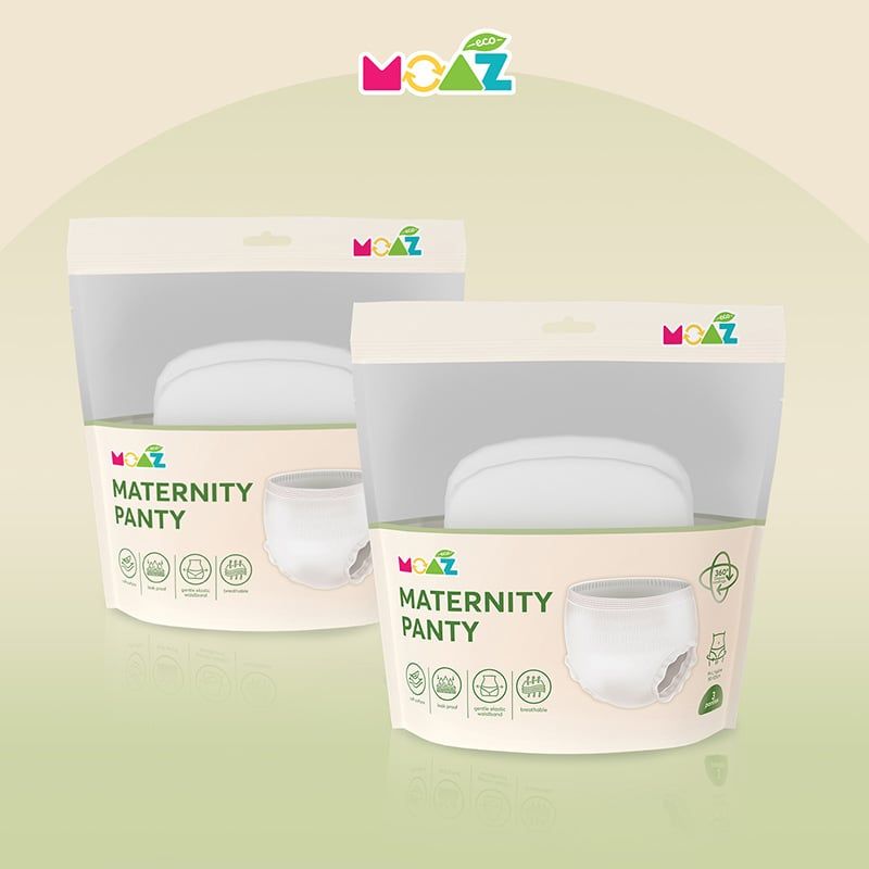  Quần Bỉm Cho Mẹ Moaz Eco (Túi 3 cái) 