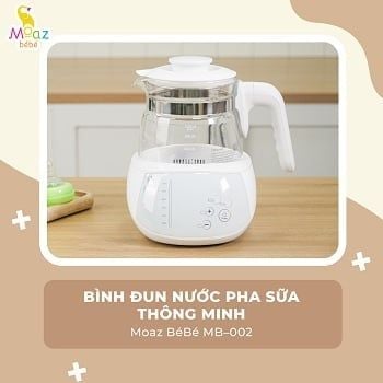  Bình đun nước pha sữa thông minh Moaz BéBé MB-002 