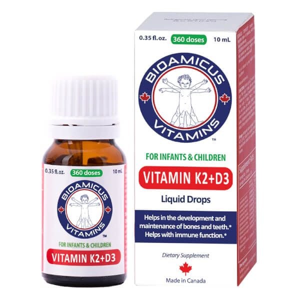  Vitamin D3K2 BioAmicus Cho Bé Từ Sơ Sinh 10ml 