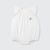  Body cộc tay La Pomme vũ điệu bồng bềnh - Trắng 