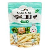 Bánh Gạo Hữu cơ Alvins Hàn Quốc Cho Bé Từ 6M+ (25g) 