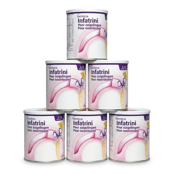  Sữa Infatrini Đức - Sữa béo cao năng lượng cho bé từ 0-18 tháng (400g) 