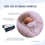 (A) Nôi Vải Di Động Purflo Sleep Tight Baby Bed 