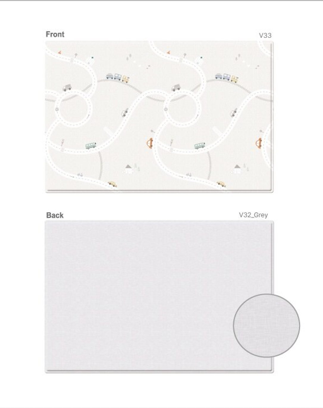  Thảm chơi PVC cao cấp cho bé Dwinguler - Play Road and Momo 