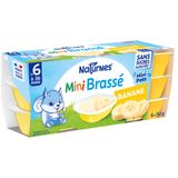  Sữa Chua Nestle Mini Brasse 6M+ (50g x 6) (A) 