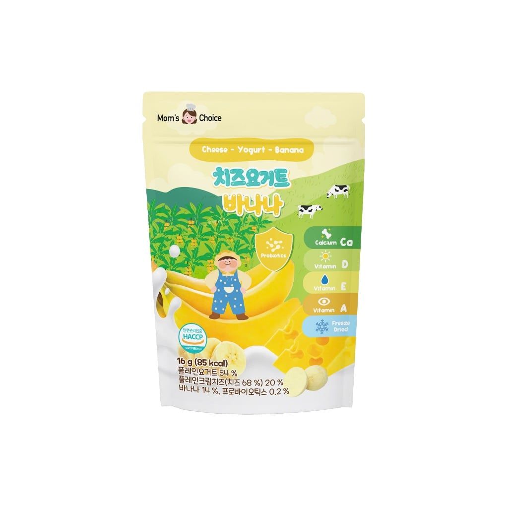  Sữa Chua Phô Mai Sấy Lạnh Mom's Choice (6M+) 