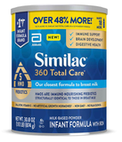  (A) SỮA SIMILAC 360 TOTAL CARE 5 HMO PREBIOTICS CHO BÉ TỪ 0 ĐẾN 12 THÁNG 873G 