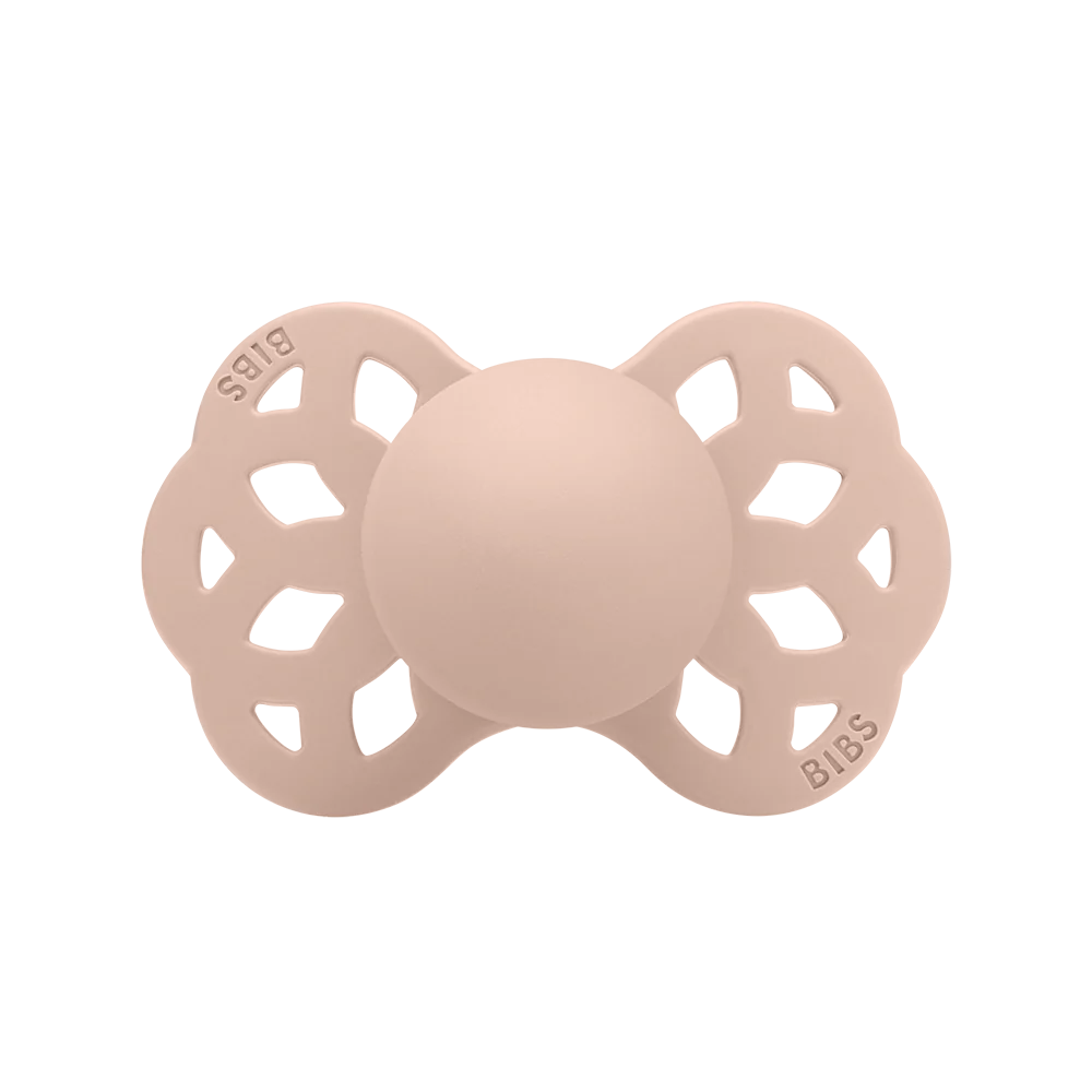  Ti Giả Núm Dẹt Bibs Pacifier Infinity Silicone Size 1 Từ 0-6 Tháng 