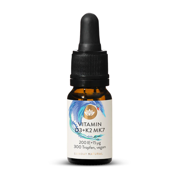  Vitamin D3K2 MK7 Sunday Natural 10ml - Thuần Chay 