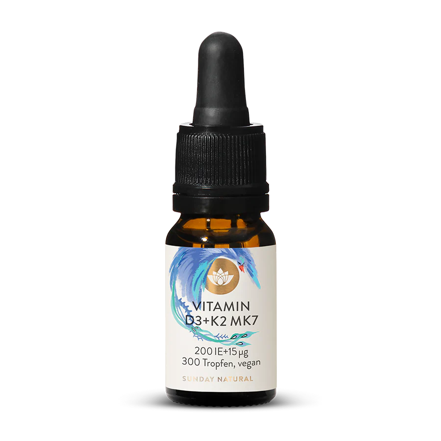  Vitamin D3K2 MK7 Sunday Natural 10ml - Thuần Chay 