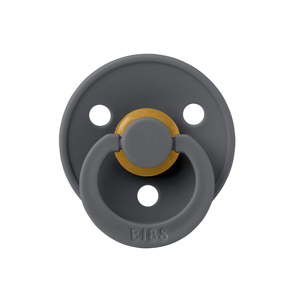  Ti Giả Núm Tròn Bibs Pacifier Colour Latex Size 2 Từ 6-18 Tháng 