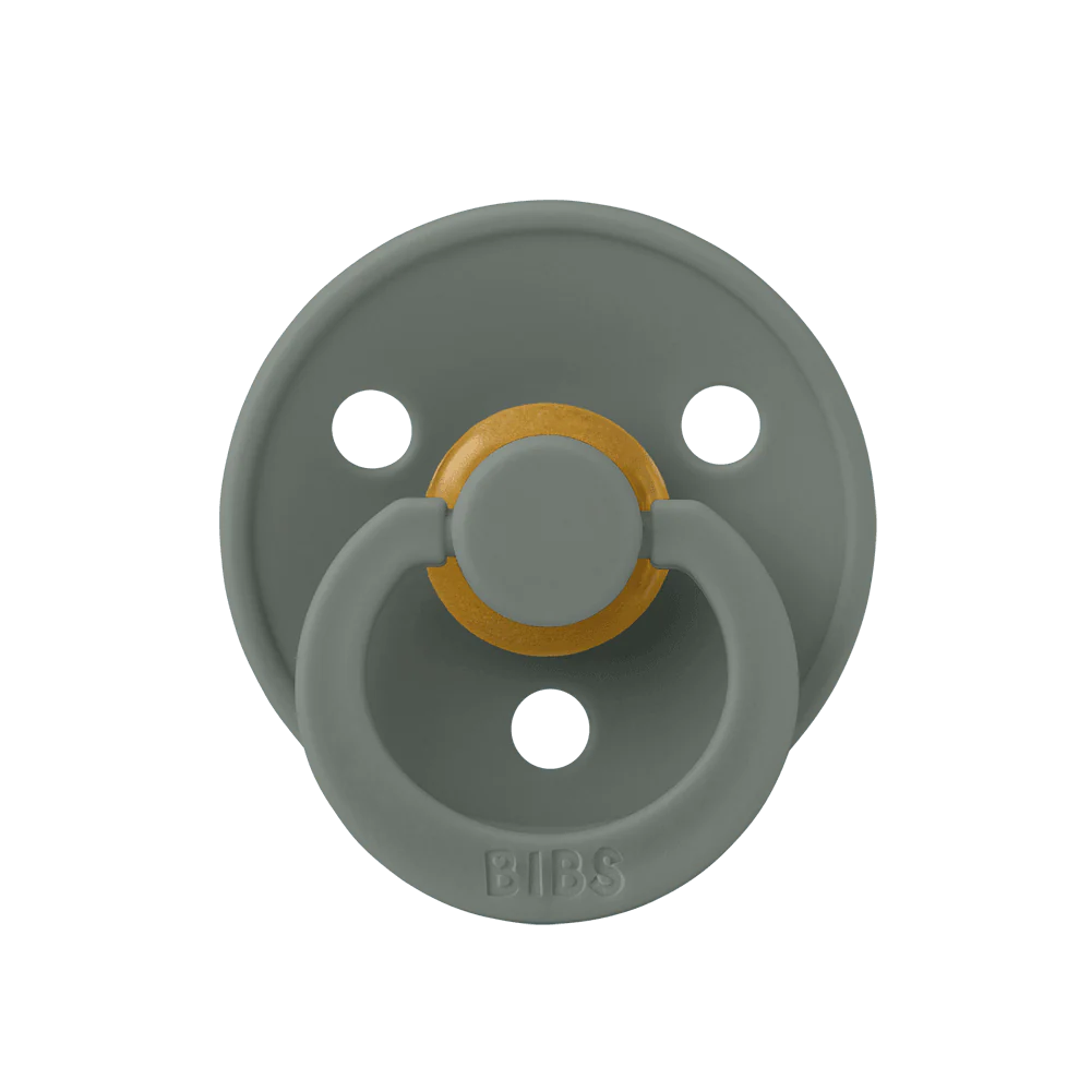  Ti Giả Núm Tròn Bibs Pacifier Colour Latex Size 2 Từ 6-18 Tháng 