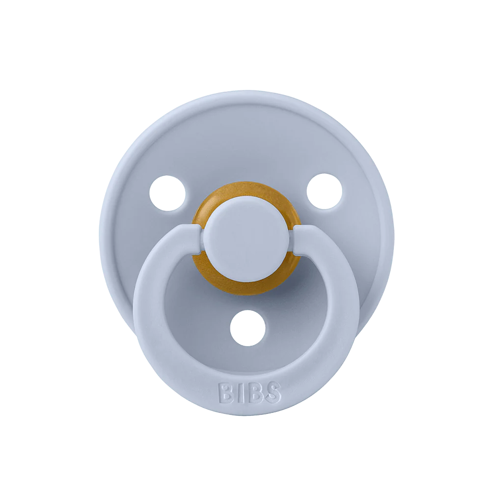  Ti Giả Núm Tròn Bibs Pacifier Colour Latex Size 1 Từ 0-6 Tháng 