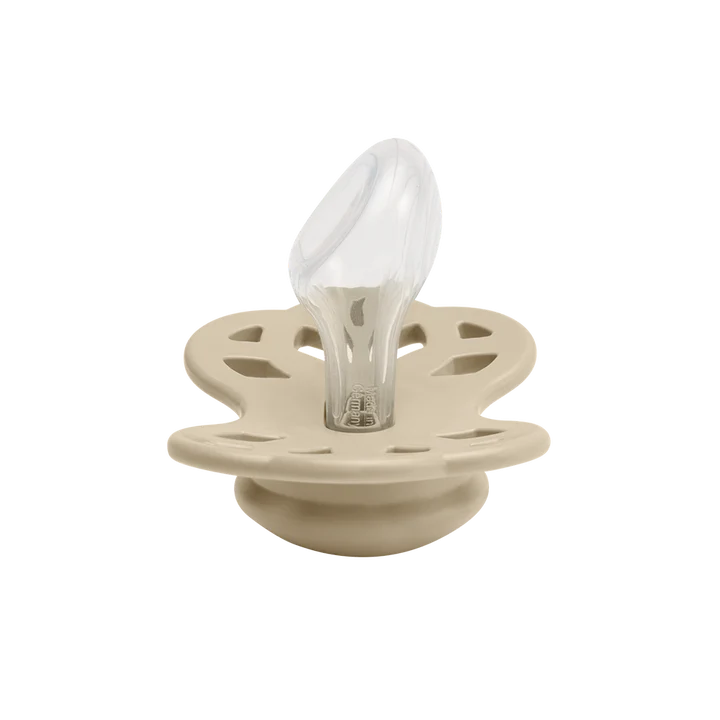  Ti Giả Núm Dẹt Bibs Pacifier Infinity Silicone Size 1 Từ 0-6 Tháng 