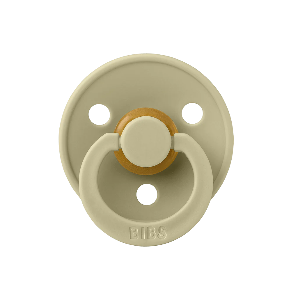  Ti Giả Núm Tròn Bibs Pacifier Colour Latex Size 1 Từ 0-6 Tháng 