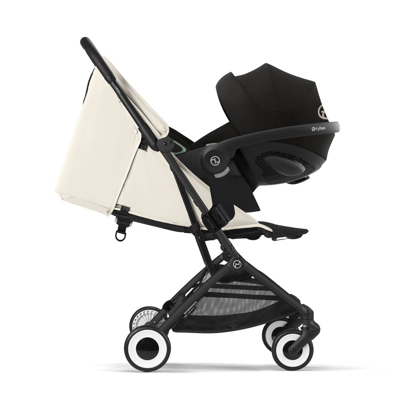  Xe Đẩy Gấp Gọn Cybex Orfeo - Màu Canvas White 
