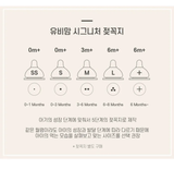  (A) Bình Sữa Thủy Tinh Ubmom Phủ Silicone Kèm Núm - Màu Trắng 