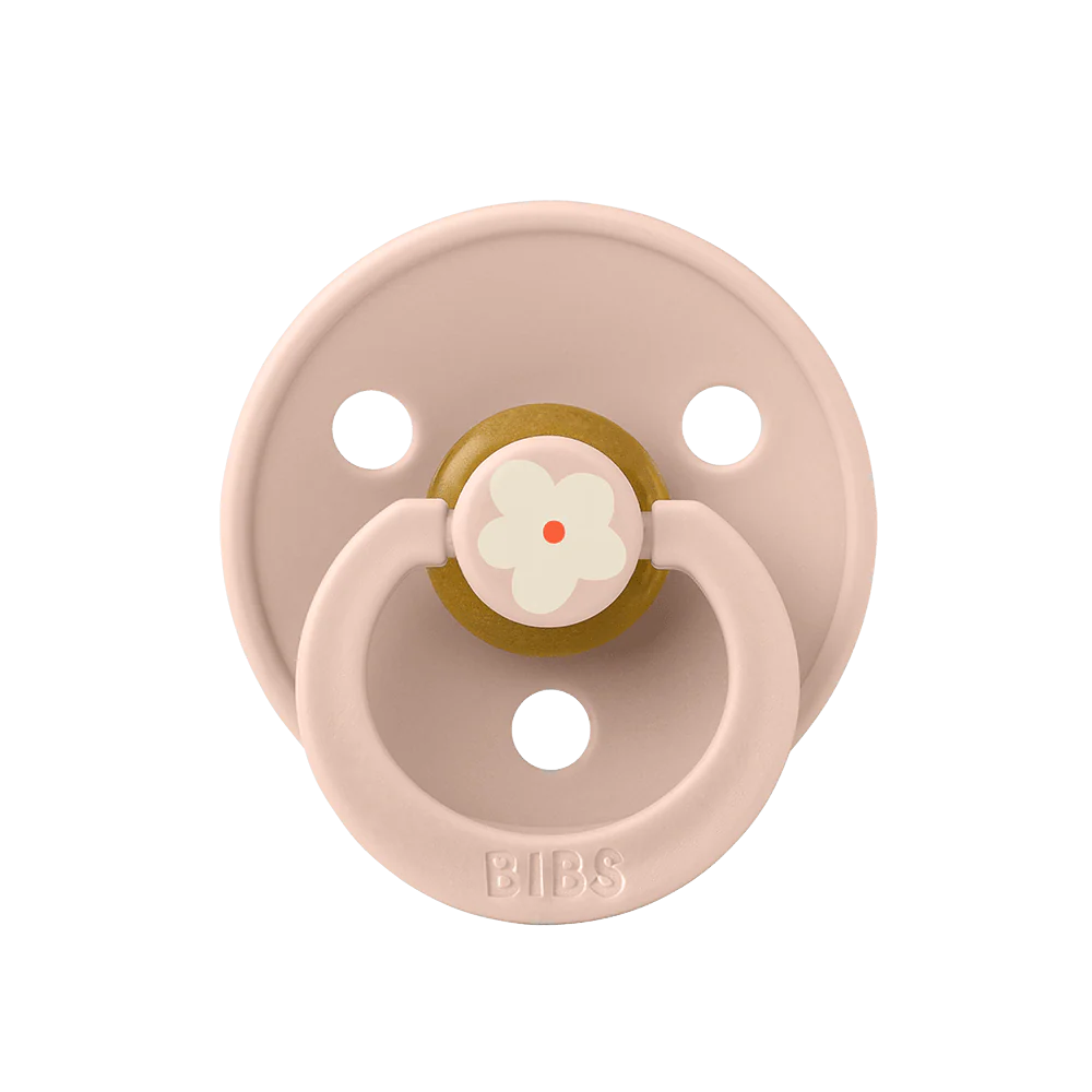  Ti Giả Núm Tròn Bibs Studio Pacifier Colour Latex Size 1 Từ 0-6 Tháng 