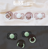  Ti Giả Núm Tròn Bibs Pacifier Colour Latex Glow Size 1 Từ 0-6 Tháng 