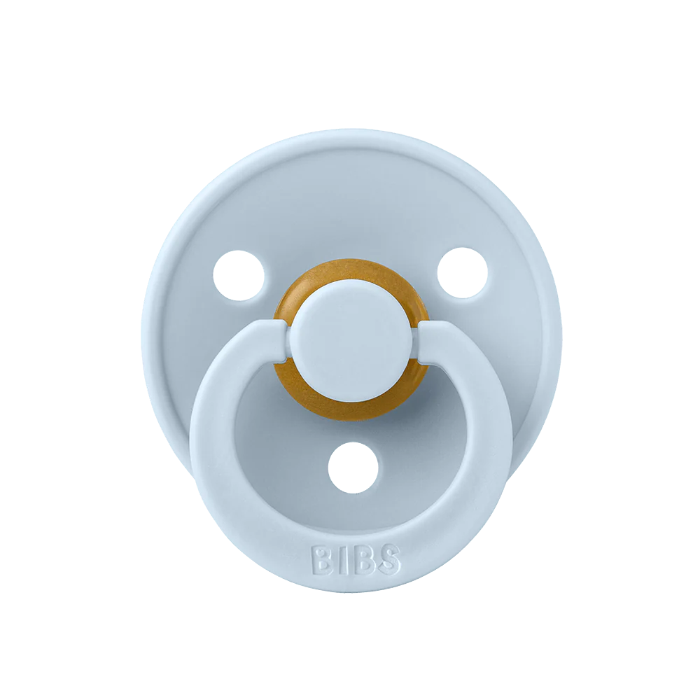  Ti Giả Núm Tròn Bibs Pacifier Colour Latex Size 1 Từ 0-6 Tháng 