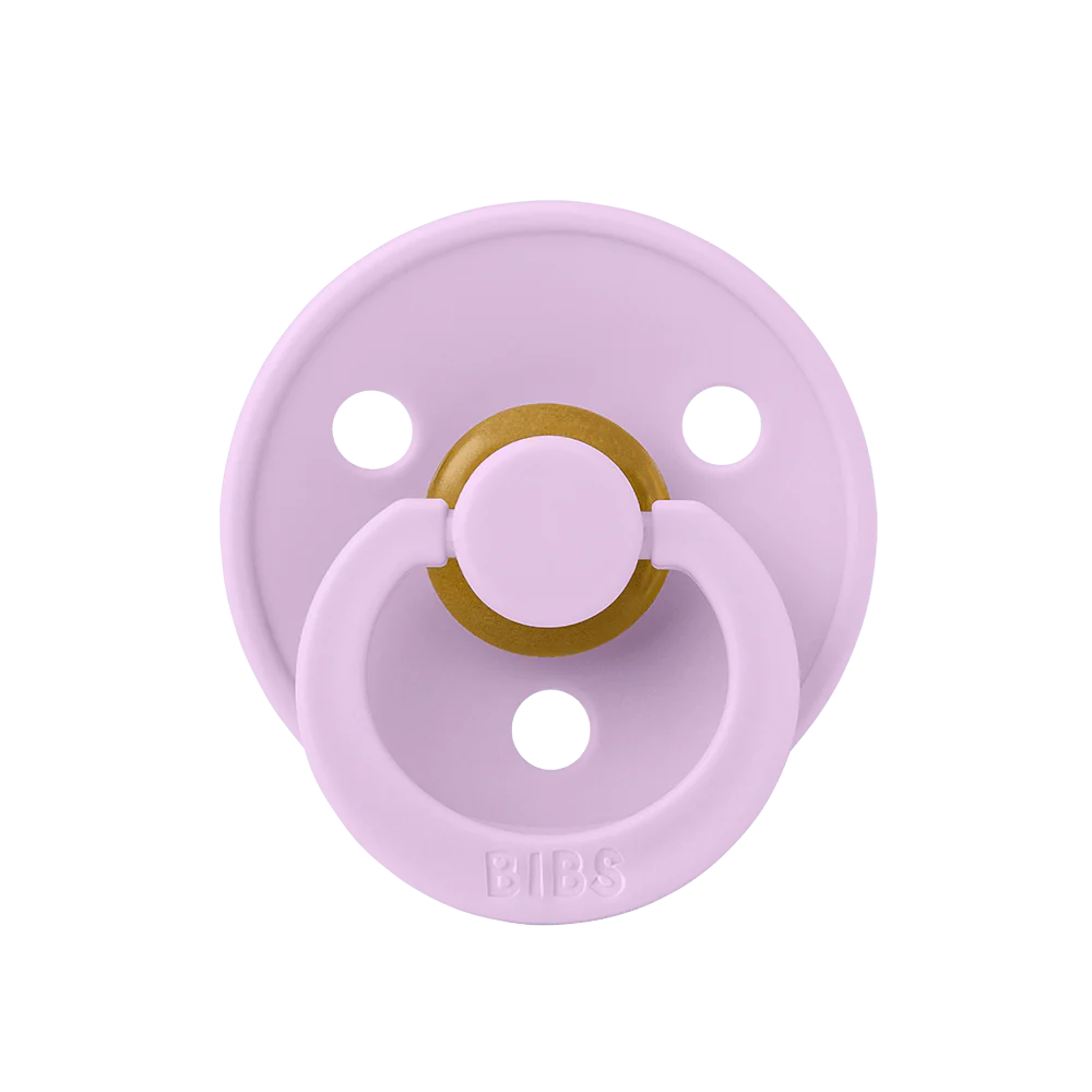  Ti Giả Núm Tròn Bibs Pacifier Colour Latex Size 1 Từ 0-6 Tháng 