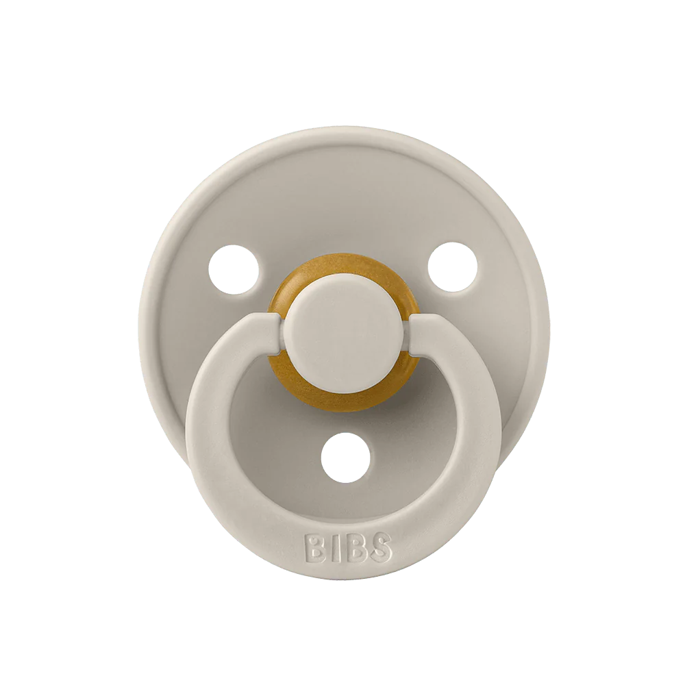  Ti Giả Núm Tròn Bibs Pacifier Colour Latex Size 1 Từ 0-6 Tháng 