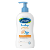  Sữa tắm gội dịu nhẹ cho bé Cetaphil Baby Wash & Shampoo với Hoa cúc Calendula hữu cơ 