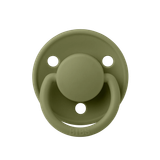  Ti Giả Núm Tròn Bibs Pacifier De Lux Silicone One Size Từ 0-3 Tuổi 