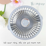  Quạt Tích Điện Kẹp Xe Đẩy Honper HP2301 