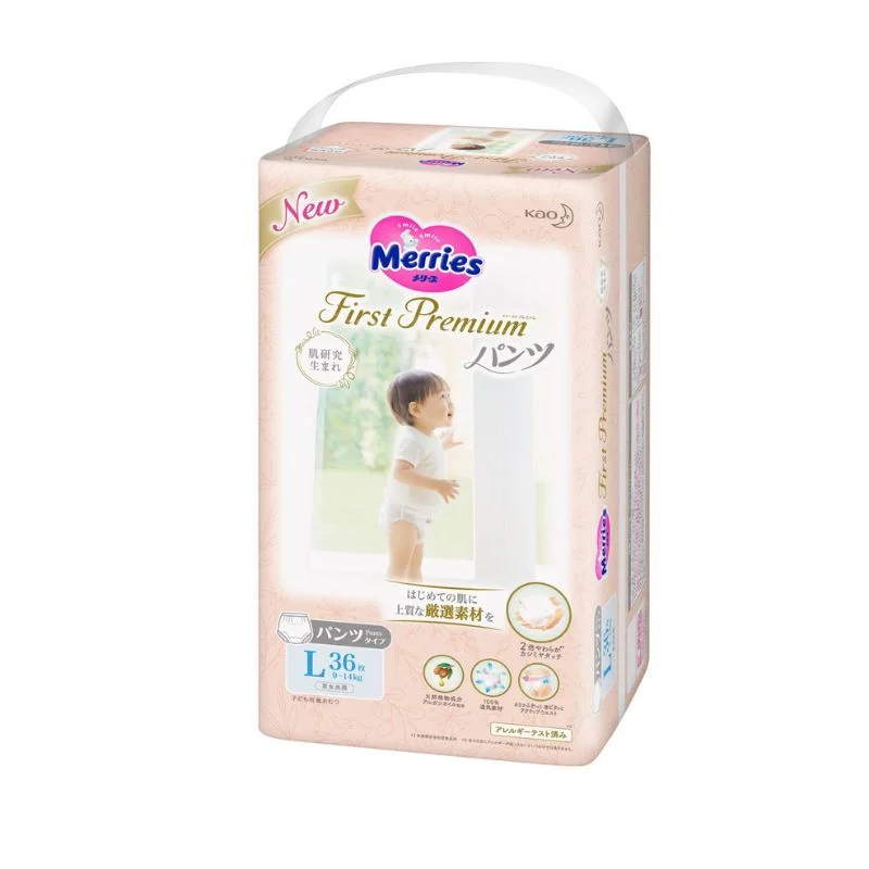  Tã/Bỉm Quần/Dán Merries First Premium 