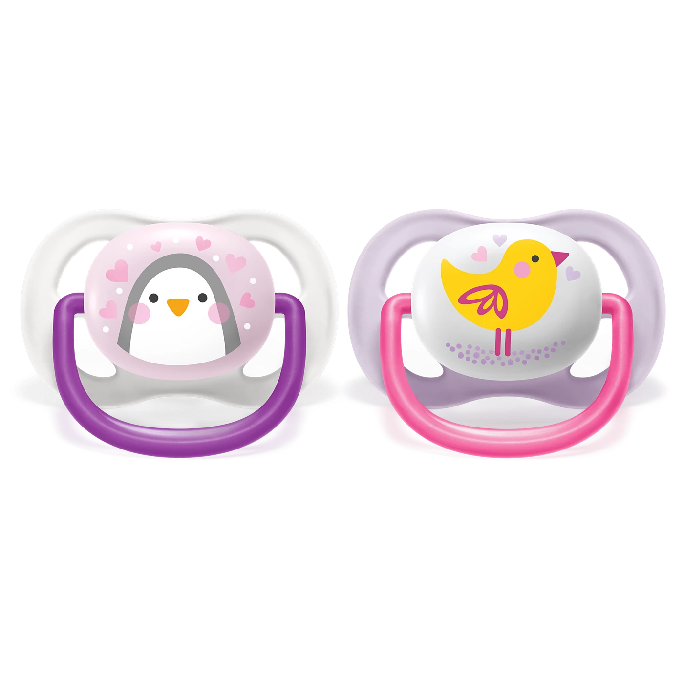  Set 2 Ti Giả Philips Avent Thông Khí Ultra Air Animal (0-6M) 