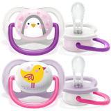  Set 2 Ti Giả Philips Avent Thông Khí Ultra Air Animal (0-6M) 