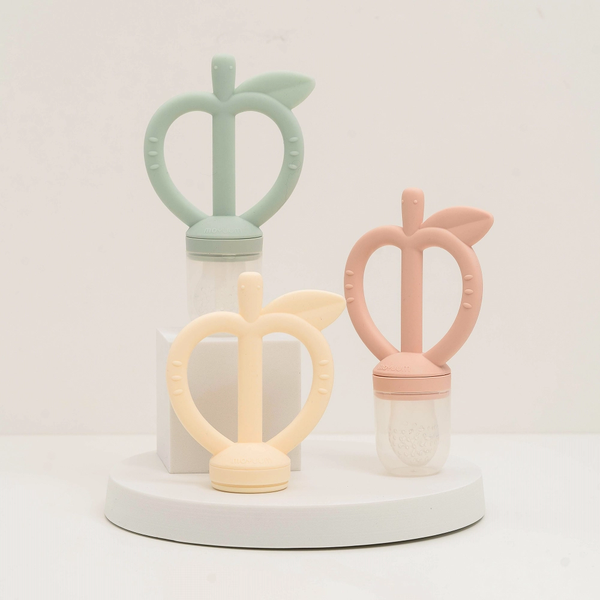  Túi Lưới Trái Cây Gặm Nướu 2 in 1 Moyuum (5m+) 