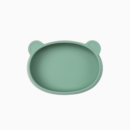  Bát Ăn Dặm Silicone Hình Gấu Có Đế Chống Trượt Modui 