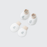  Set bao tay bao chân sơ sinh La Pomme Gấu con ngộ nghĩnh 