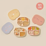  Khay Ăn Dặm Silicone Moyuum 5 Ngăn 