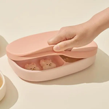  Khay Ăn Dặm Silicone Moyuum 5 Ngăn 