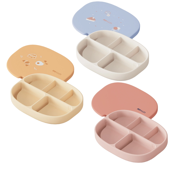  Khay Ăn Dặm Silicone Moyuum 5 Ngăn 