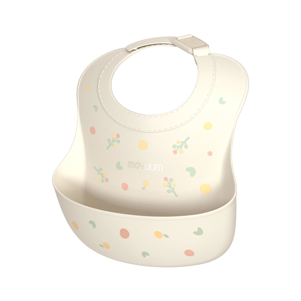  Yếm Ăn Dặm Silicone Moyuum Họa Tiết 