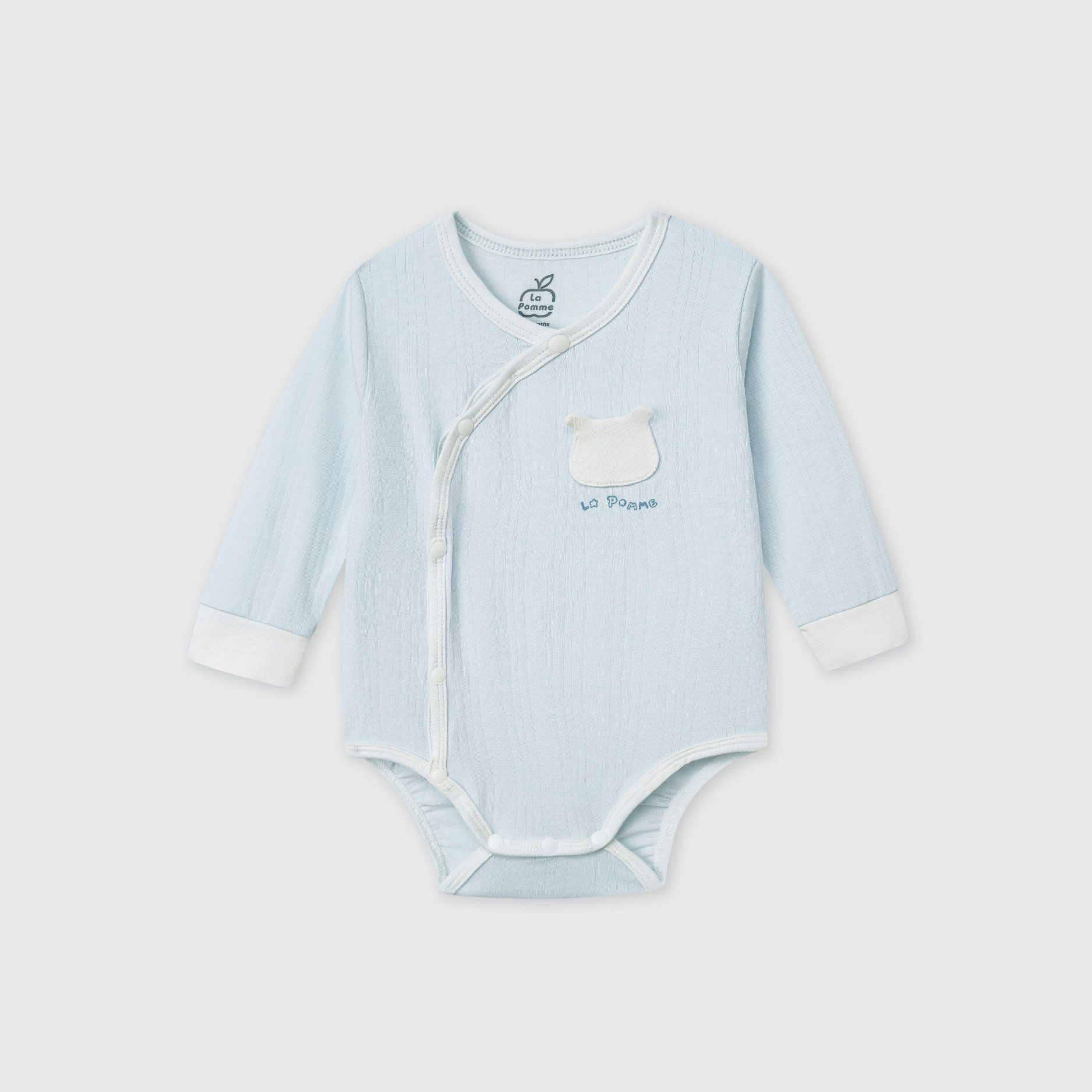  Bodychip dài tay La Pomme Gấu con ngộ nghĩnh 