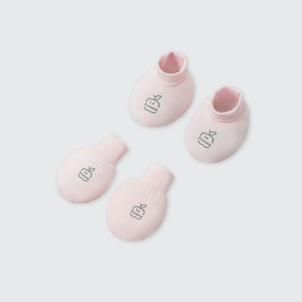  Set bao tay bao chân sơ sinh La Pomme dễ thương 