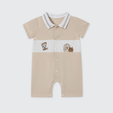  Body cộc tay La Pomme Cún con phối màu 