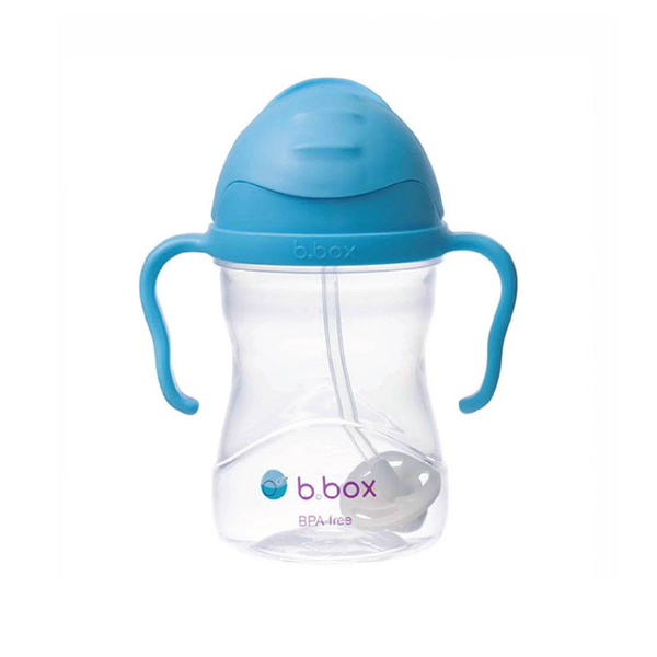  BÌNH NƯỚC B.BOX 360 ĐỘ CHO BÉ TẬP UỐNG NƯỚC - MÀU XANH BIỂN 