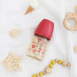  Bình Sữa PPSU Cổ Rộng Moyuum Tim Đỏ 