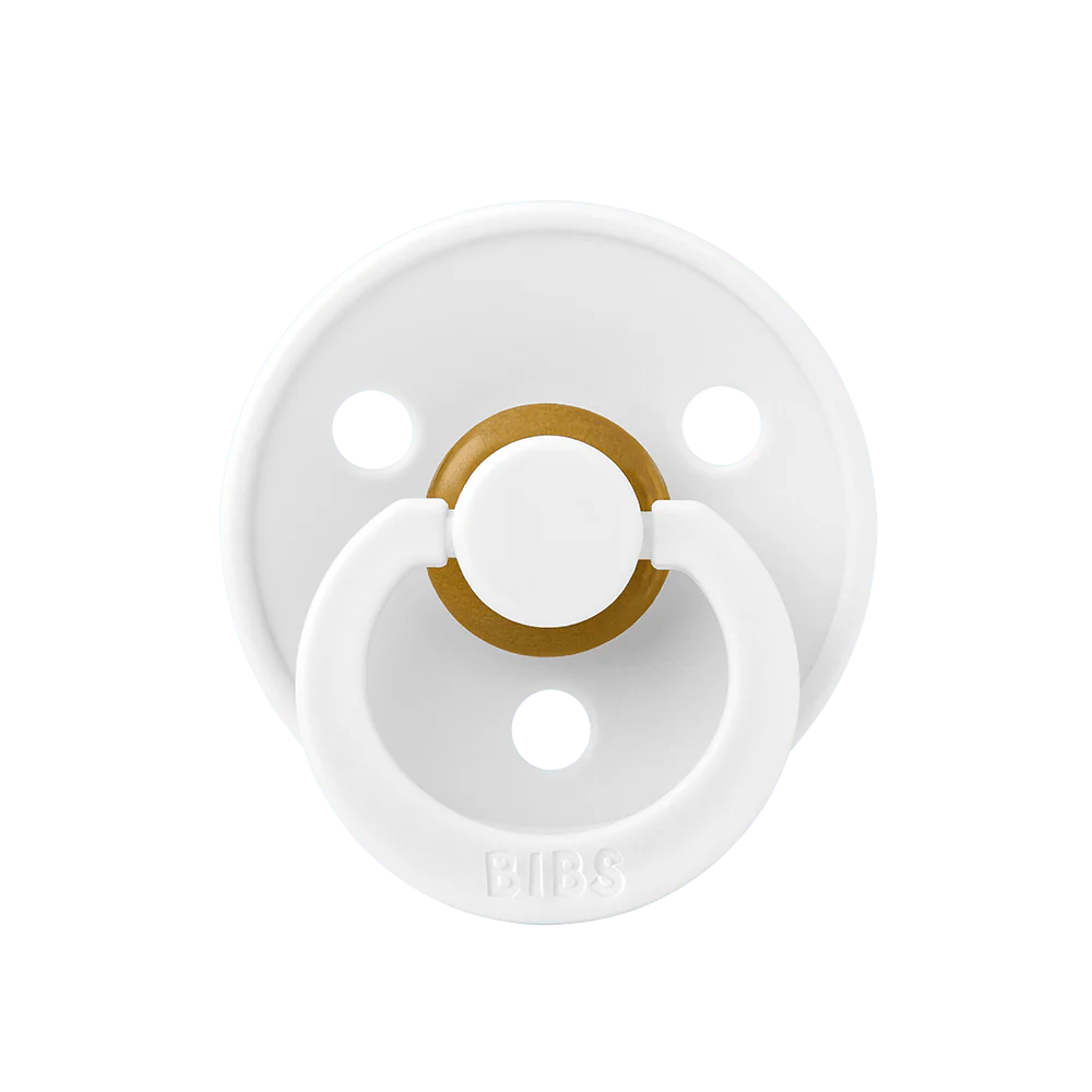  Ti Giả Núm Tròn Bibs Pacifier Colour Latex Size 1 Từ 0-6 Tháng 