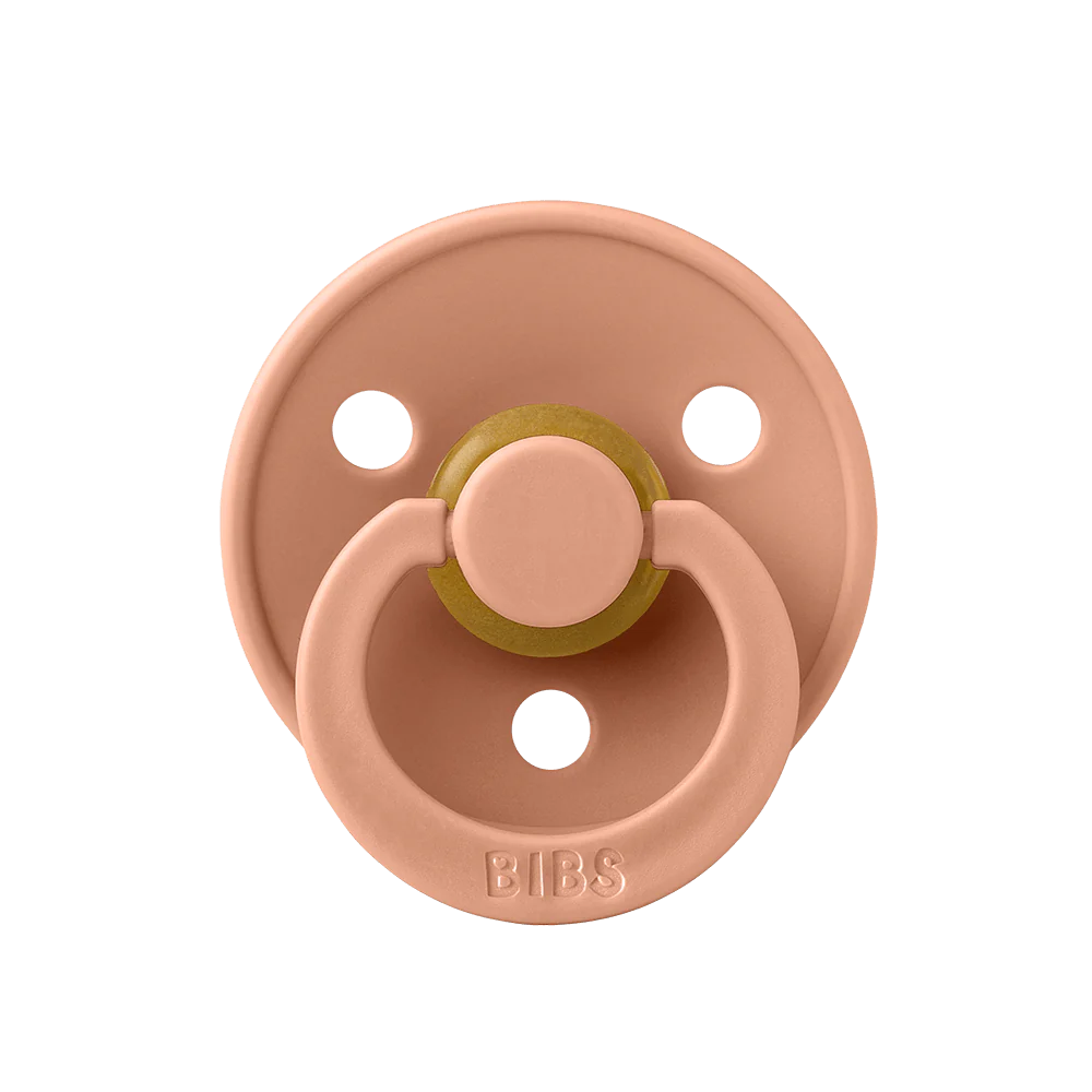 Ti Giả Núm Tròn Bibs Pacifier Colour Latex Size 2 Từ 6-18 Tháng 