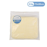  Khăn tắm vải bông 6 lớp L'ange 70 x 95 cm 