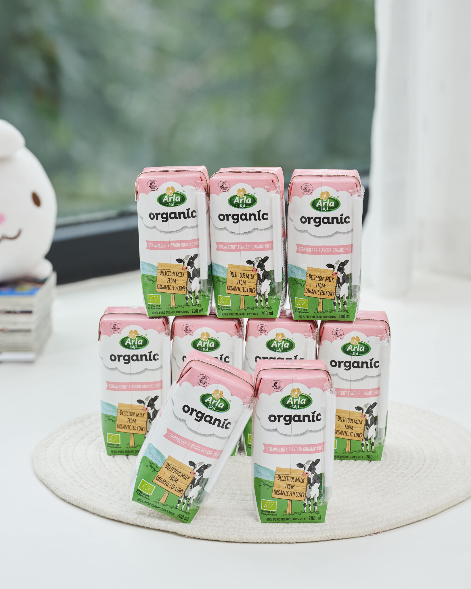  Sữa Tươi Hữu Cơ Arla Vị Dâu 200ml 