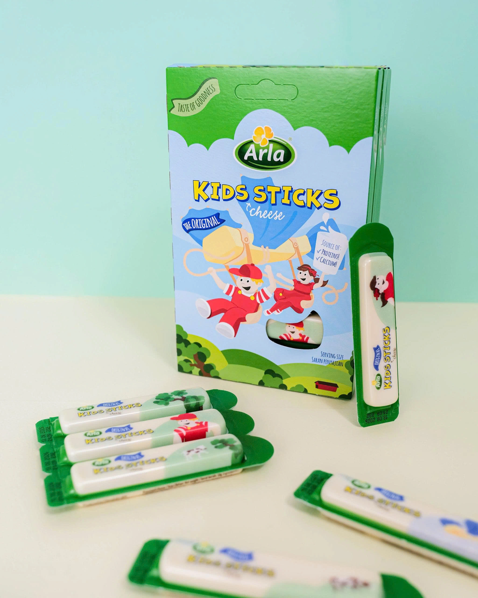  Phô mai que Arla Kids Cheese Sticks (18g x 6) 